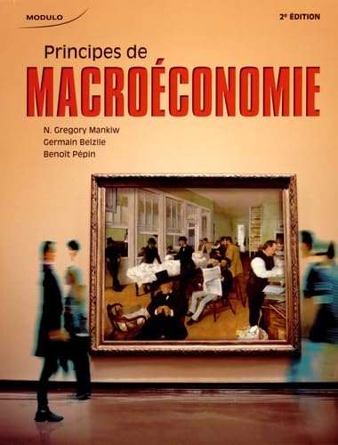 Stock image for Principes de macroconomie for sale by Books Unplugged