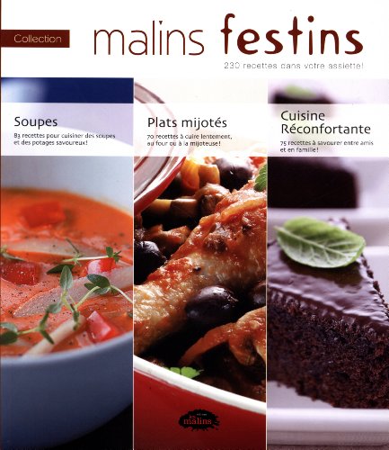 Imagen de archivo de malins festins 230 recettes dans votre assiette a la venta por Better World Books