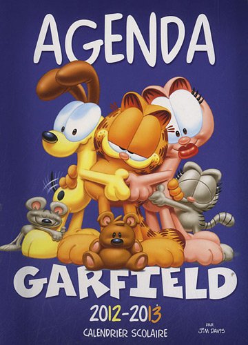 agenda garfield 2012-2013 (9782896603794) by Davis Jim