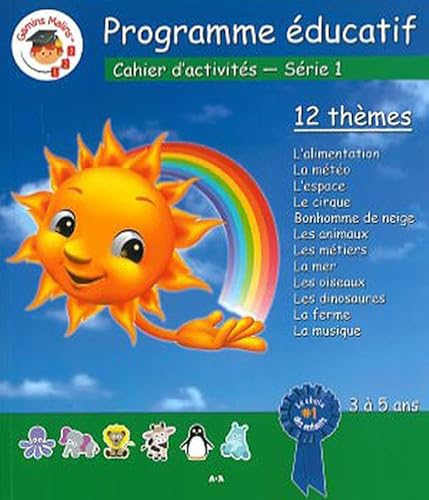 9782896671458: Programme ducatif: Cahier d'activits de 3  5 ans Srie 1