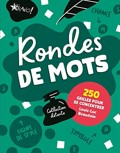 Beispielbild fr Collection dtente - Rondes de mots: 250 grilles pour se concentrer zum Verkauf von Ammareal