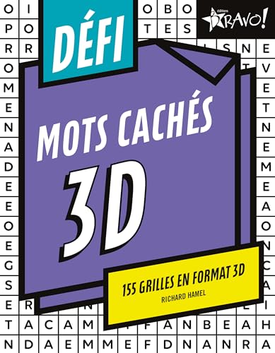 9782896705115: Dfi - Mots cachs 3D: 155 grilles en format 3D