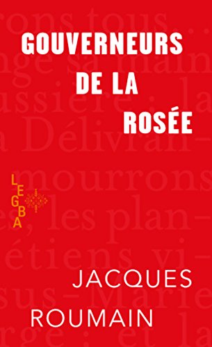 Stock image for Gouverneurs De La Rosee for sale by Russell Books