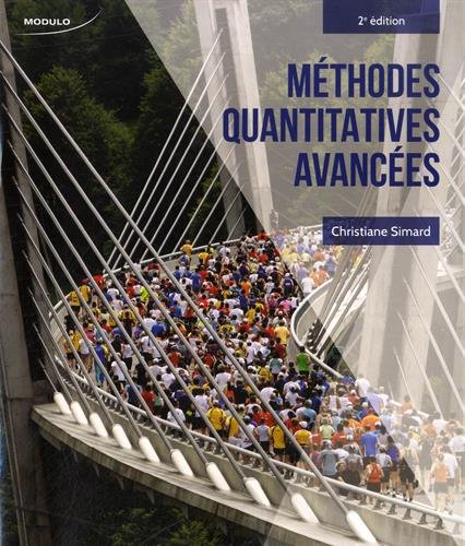 9782897320034: Mthodes quantitatives avances