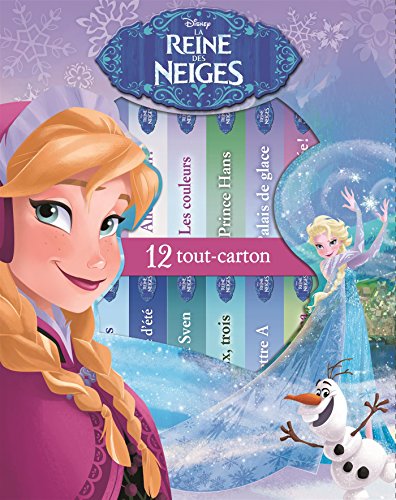 9782897511289: Coffret - Disney  La Reine des Neiges: 12 tout-carton