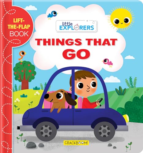 Beispielbild fr Little Explorers: Things that Go!: A Lift-the-Flap Book zum Verkauf von SecondSale