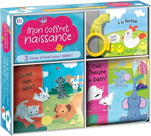 COLLECTIF - La Boîte à trésors de bébé Cof. N. éd. - Maternité & Famille -  LIVRES -  - Livres + cadeaux + jeux