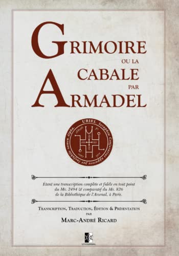 Beispielbild fr Grimoire Ou La Cabale Par Armadel zum Verkauf von RECYCLIVRE