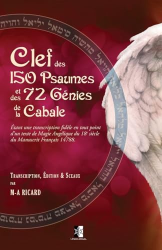 9782898065118: Clef des 150 Psaumes et des 72 Gnies de la Cabale (French Edition)