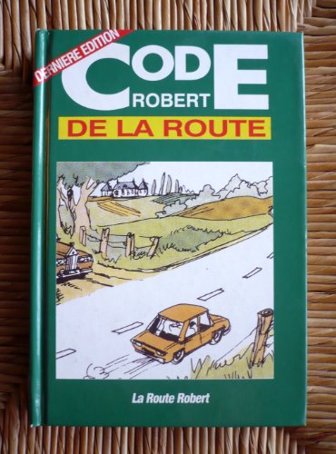 Beispielbild fr Code Robert de la route zum Verkauf von medimops