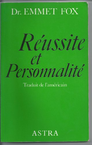 9782900219270: REUSSITE ET PERSONNALITE