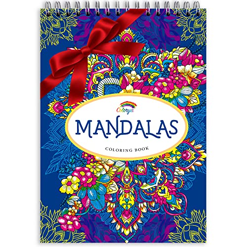 Mandala Adult Coloring Books By Colorya - Mandalas Magical Nature