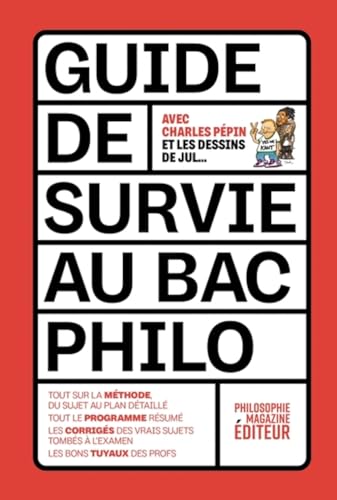 Imagen de archivo de Guide de survie au bac philo a la venta por Librairie Pic de la Mirandole