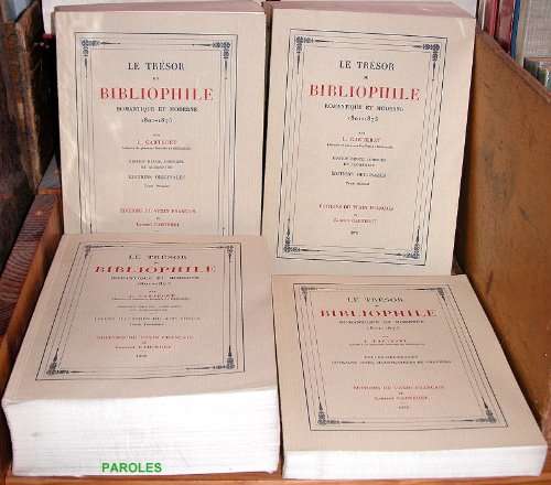 9782901007135: Le trésor du bibliophile romantique et moderne, 1801-1875 (French Edition)