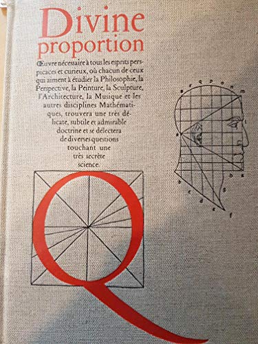 9782901362111: DIVINE PROPORTION (French Edition)