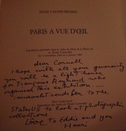 Beispielbild fr Paris a vue d'oeil: Exposition presentee dans le cadre du Mois de la Photo 84 au Musee Carnavalet du 6 novembre 1984 au 6 janvier 1985 zum Verkauf von W. Lamm