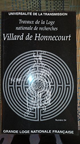 Imagen de archivo de Villard de honnecourt n 54 - universalite de la transmission a la venta por Librairie Th  la page