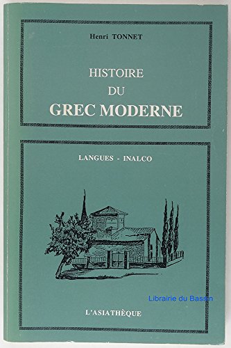 9782901795483: Histoire du grec moderne