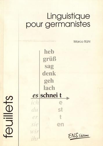 9782902126835: Linguistique pour germanistes - une tentative de mdiation entre la tradition franaise et la tradition allemande de l'tude de l
