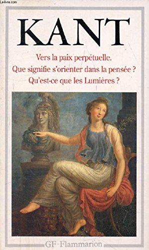 Stock image for Immanuel Kant, "Qu'est-ce que les Lumires ?" for sale by medimops