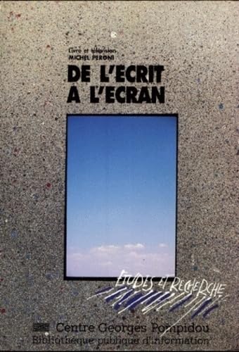 9782902706334: De l'ecrit a l'ecran