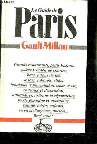 Beispielbild fr Le Guide de PARIS - Gault Millau zum Verkauf von PRIMOBUCH