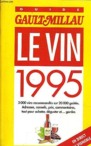 Stock image for Le vin 1995 for sale by Ammareal
