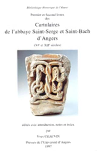 9782903075682: Cartulaires de l'abbaye Saint-Serge et Saint-Bach d'Angers ( XIe et XIIE sicles): 2 volumes