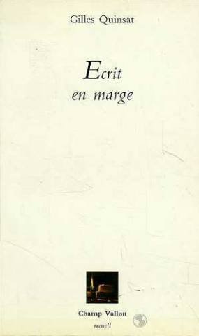 Écrit en marge