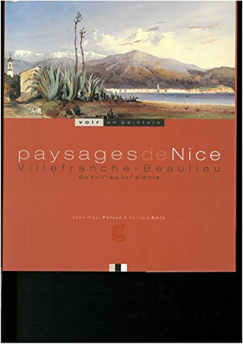 Stock image for Paysages de Nice, Villefranche et Beaulieu for sale by LiLi - La Libert des Livres