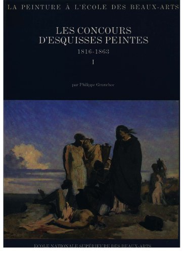 9782903639457: CONCOURS D' ESQUISSES PEINTES 1816-1863 (Pb): Pack en 2 volumes : Tome 1, Catalogue ; Tome 2, Pices d'archives et oeuvres documentes