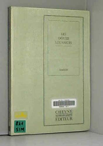 Imagen de archivo de Les douze louanges a la venta por A TOUT LIVRE