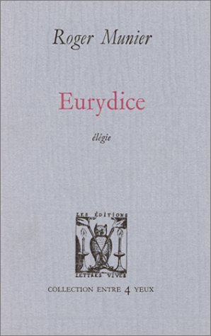 9782903721206: Eurydice: lgie