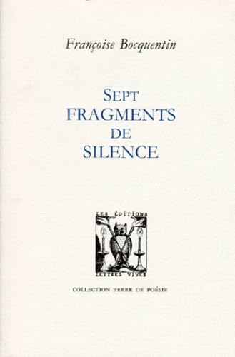 9782903721831: Sept fragments de silence