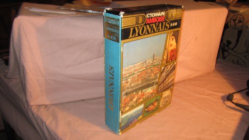 Beispielbild fr Dictionnaire d'Amboise Lyonnais zum Verkauf von Ammareal