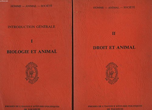 9782903847227: Homme, animal, socit, tome 1 : Biologie et animal