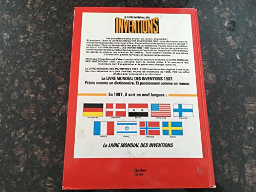Beispielbild fr Le livre mondial des inventions 1987 zum Verkauf von Ammareal