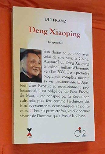 Beispielbild fr Deng xiaoping : biographie zum Verkauf von medimops