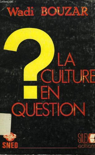 Stock image for La Culture en question for sale by medimops