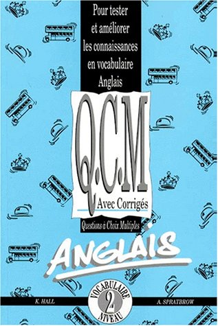 Stock image for QCM de vocabulaire anglais, niveau 2 for sale by medimops