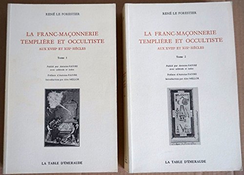 9782903965099: Franc maonnerie templiere (2 volumes)