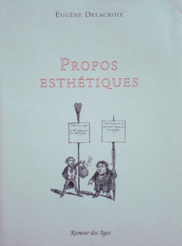 Beispielbild fr Propos esthtiques zum Verkauf von deric