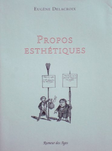 Imagen de archivo de Propos esthtiques a la venta por deric