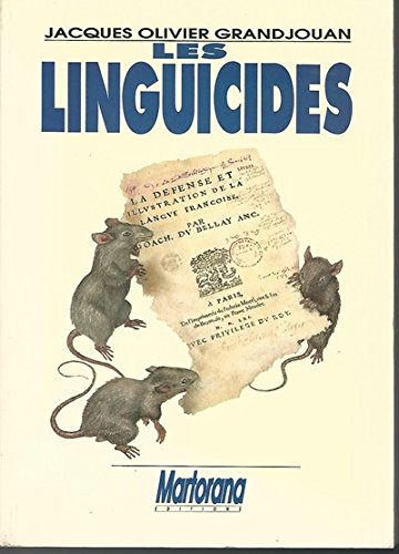Stock image for Les linguicides [Paperback] Grandjouan Jacques Olivier for sale by LIVREAUTRESORSAS