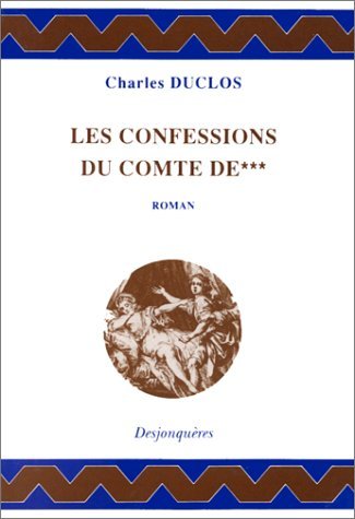 Imagen de archivo de Les Confessions du Comte de *** a la venta por Ammareal