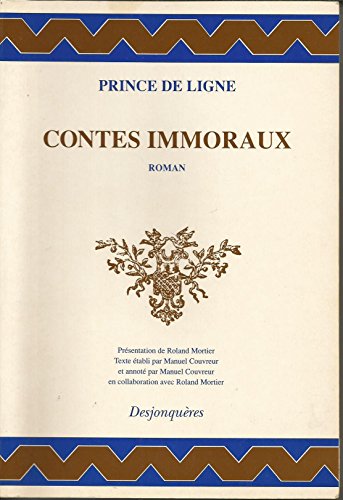 Beispielbild fr Les Contes Immoraux zum Verkauf von RECYCLIVRE