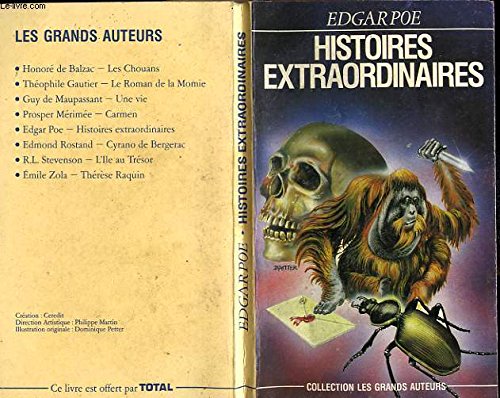 Stock image for Histoires extraordinaires for sale by Livreavous