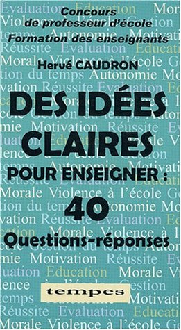 Beispielbild fr 40 Questions-rponses (Des Ides claires pour enseigner) zum Verkauf von Ammareal