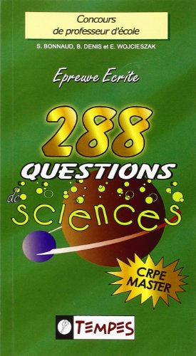 9782904316838: 288 questions de sciences avec 107 confusions  viter