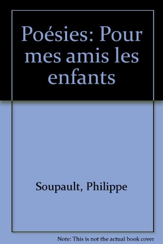 Imagen de archivo de Poe sies pour mes amis les enfants (French Edition) a la venta por ThriftBooks-Dallas